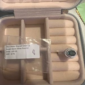 Ryze Emerald CZ Ring